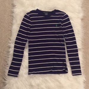Ralph Lauren long sleeve striped shirt
